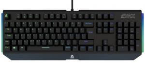 BIL AVAX FS01 Full size mechanikus vezetékes alumínium billentyűzet Outemu barna switch, magyar kios